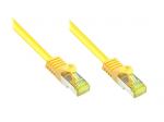 GoodConnections Good Connections 1,5m RNS Patchkabel mit Cat.7 Rohkabel S/FTP PiMF gelb