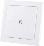 Homematic (Grąžinta prekė) Homematinis IP 155342A0 i&scaron;maniųjų namų sienų jungiklis, plok&scaron;čias, papildom