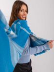 Wool Fashion Italia &Scaron;alikas-AT-SZ-23125-1,26-pilka-mėlyna