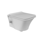 Montuojamas bebriaunis unitazas Ibiza su integruotu bidė, su l.dangčiu (122042)