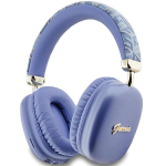 Guess Bluetooth on-ear ausinės GUBHK1GCTCSU violetinė/violetinė Gcube Metallic Script Logo