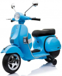 Megaleg Vespa PX150 EL motoroleris 12V (atnaujinta versija) mėlynas