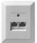 ZE Kommunikationstechnik 1-622.42.5.11, balta, 80 mm, 65 mm, 30 mm