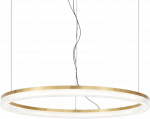 Ideal Lux 42W LED pakabinamas &scaron;viestuvas CROWN, žalvario sp., 3000K, 314921