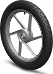 Berg Wheel 6-spoke pilkas 2.75x17 right