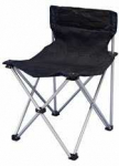 Sulankstoma kėdė BasicNature Travelchair Standard, juoda