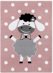 TINIES DOLLY spalva kilimas, rausva, 160x220, Hakano