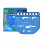 NOUS B2T WIFI Tasmota 1 kanalo relė ESP32 su el. sanaudų stebėjimu (PM)