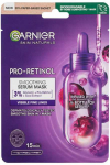 Garnier Skin Naturals Pro-Retinol Smoothing Serum Mask veido kaukė