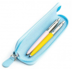 Parker Jotter Originals Rožinė ir Geltona Tu&scaron;inukų dovanų rinkinys su mėlynu dėklu