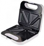 Sumu&scaron;tinių keptuvas GRUNKEL SANDWICH MAKER 750 W TRIANGULAR STAINLESS STEEL Baltas SAN-CCBL