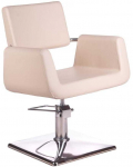 Beauty System Kirpyklos kėdė PROFESSIONAL HAIRDRESSING CHAIR VITO II HELSINKI CREAM