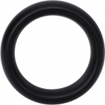 Doc Johnson Rock Solid Silicone Collar Large - Flat Premium Silicone Support Ring