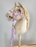 Super Hobby Horse Pavadėlis ir kamanos Hobby Horse , violetinės spalvos