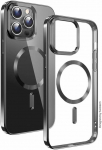 Swissten Clear Jelly Magstick metalinis dėklas, skirtas Apple iPhone 16