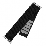 Fixed Fiksuotas | Sporti&scaron;kas dirželis Apple Watch 42/44/45mm | 160-210 mm | Juodas | Nailonas
