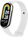 Fixed Silikonowy dirželis FIXED Silicone Strap pro Xiaomi Smart Band 10/9/8 balta