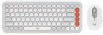 Klaviatūra LOGITECH POP ICON COMBO - OFF Baltas - US INT'L - BT - INTNL-973