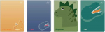 Interdruk Interprint BOOKBOOK A5/16 # UV DINO 20S