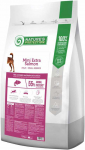 NATURE'S PROTECTION Mini extra la&scaron;i&scaron;a Adult Small breed dog, suaugusių mažų ir labai mažų veislių &scaron;unų sausas pa&scaron;aras su la&scaron;i&scaron;a, 7.5kg