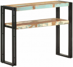 Konsolinis staliukas, 90x30x75cm, perdirbtos medienos masyvas