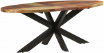 Valgomojo stalas, 200x100x75cm, perdirbtos medienos masyvas
