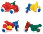 Žaislinis motociklas Viking Toys 10cm 12+ mėn.