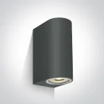Pavir&scaron;inis &scaron;viestuvas, 2xGU10, antracito sp., IP65, 67142G/AN