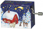 Muzikinė dėžutė Fridolin Wish you a merry Christmas, Winter Forest, Christmas