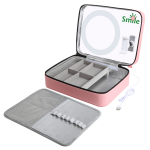 I&scaron;manioji kosmetinė su veidrodžiu Puluz PU516F, 30,5x23,2x11 cm