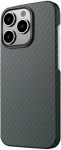 Dėklas SWISSTEN MagCarbon pouzdro pro Apple iPhone 15 Pro juoda