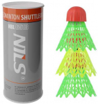 NBL6513 NAILONINĖS SPEEDMINTON langinės 3 Vnt. NILS