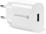 Everactive Įkroviklis jungiama į tinklą 1X USB 18W QC3.0 Balta