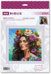 Uab Riolis Kryželio siuvinėjimo rinkinys Floral Muse 30x30 SR2254