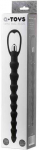 Toyfa A-TOYS, Analinė vibracinė grandinėlė, silikonas, juodas, 32,7 cm