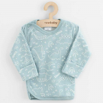 New Baby Naujas Baby Classic II baby Onesie dino mėtų, dydis 56 (0-3m), 56 (0-3m)