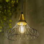 Pakabinamas &scaron;viestuvas GTV Lubinis &scaron;viestuvas LOTTE,2622,AC220-240V,50/60Hz,1*E27, IP20, Skersmuo 33 CM, viengubas, j