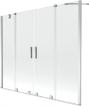 Vonios sienelė Mexen Velar Duo II, Chrome, 170 x 150 cm
