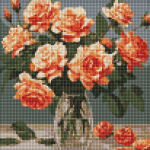 Norimpex Deimantinė mozaika - Elegancki bukiet 30x30cm