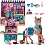 Wild Manes Set Horse Figurine Kakavinis vežimėlis su kavine + priedais 20 vnt.