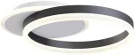 Lubinis &scaron;viestuvas 28W LED pavir&scaron;inis &scaron;viestuvas TARA, juodos/baltos sp., 3000/4000/6000K