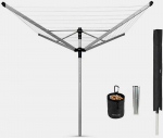 Brabantia Besisukanti džiov. Lift-O-Matic Ad. 50 m - Metallic Pilkas