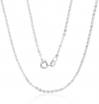 Sidabrinė grandinėlė Anchor round 2 mm , briaunų apdirbimas deimantu - 3.7 g. - 2 mm. - 55