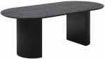 HouseNordic Boavista valgomojo stalas - Valgomojo stalas, tamsiai rudas 100x210x75 cm, 1 vnt.