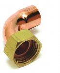 Comap Alkūnė 90 laipsnių GW lituotas varis CU 22x3/4 E111215001 (DWZ)