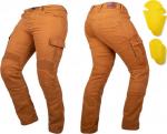 Motociklininko džinsai W-TEC Wallbridge Caramel