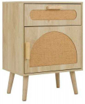 Promotions Naktinė spintelė, 45x30x61 cm, natūrali
