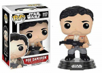 Funko POP! Žvaigždžių karų figūrėlė Poe Dameron Blaster 117