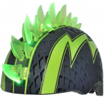 C Preme Vaiki&scaron;kas &scaron;almas RASKULLZ BOLT LED Žalias dydis S VAIKI&Scaron;KAS VAIKAMS 5+ (50-54 cm) (NAUJIENA 2025)