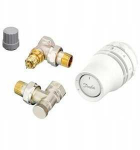 Danfoss Dėžutės komplektas 3 elementai 1/2 kampinis RA-FN 15 A + RLV-S + REDIA click (S)